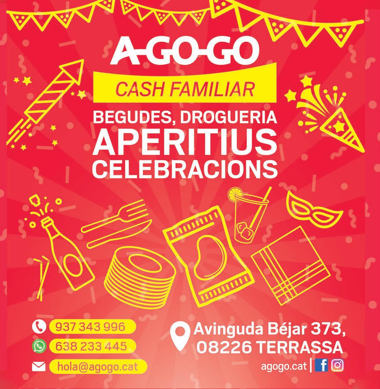Begudes i consumibles "A-Go-Go"